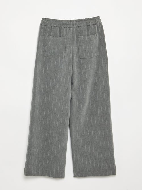 Wide leg broek / wijde pasvorm - Kiabi