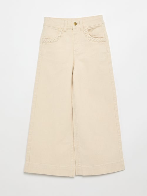 Wide leg fit broek - Kiabi