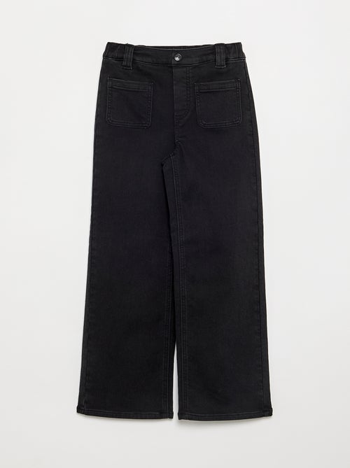 Wide leg-jeans - gemakkelijk aan te trekken collectie - Kiabi