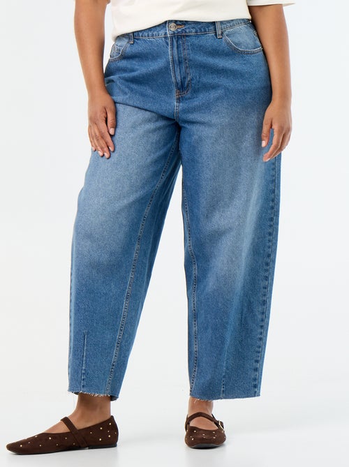 Wide leg-jeans met 5 zakken - Kiabi