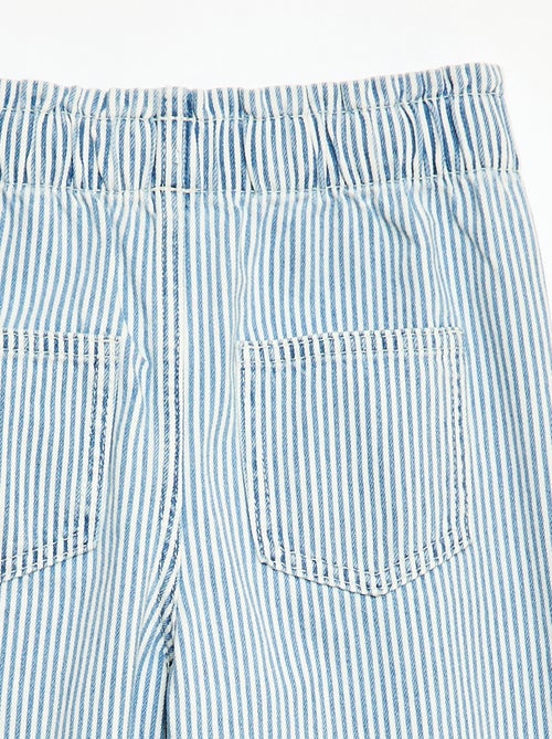 Wide leg jeans met fantasieprint - Kiabi