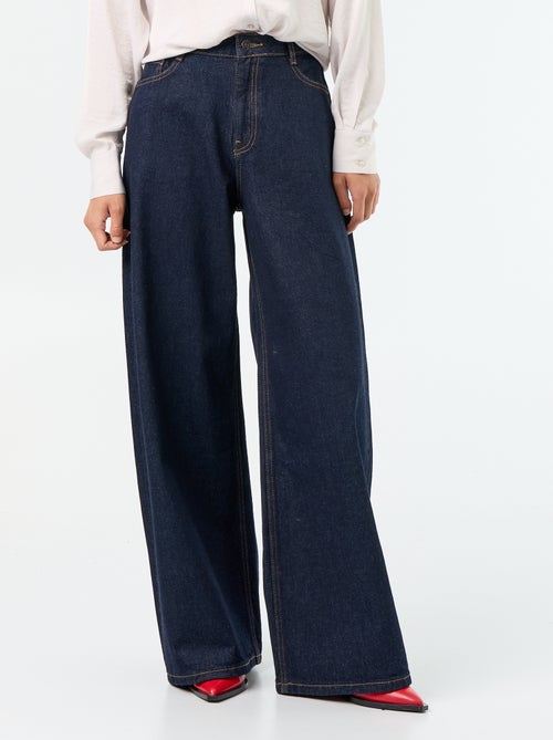 Wide leg jeans / wijde pasvorm - Kiabi