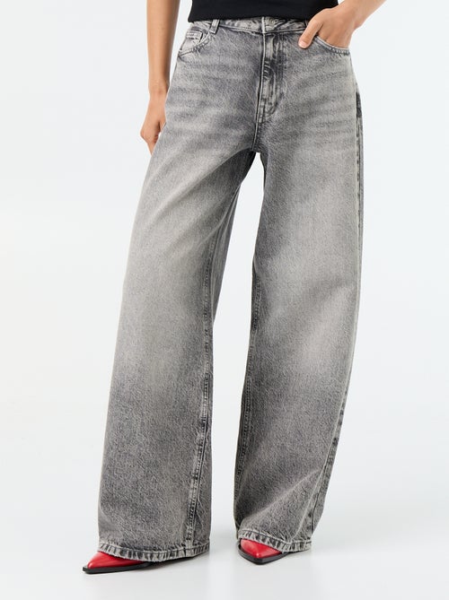 Wide leg jeans / wijde pasvorm - Kiabi