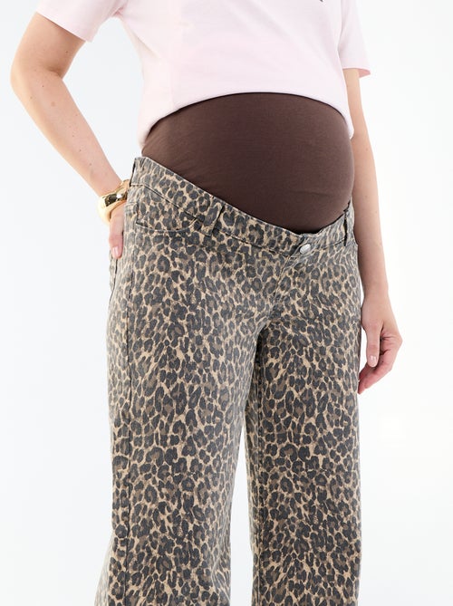 Wide leg-zwangerschapsbroek - Kiabi