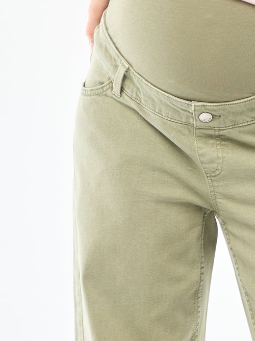 Wide leg zwangerschapsbroek - Kiabi