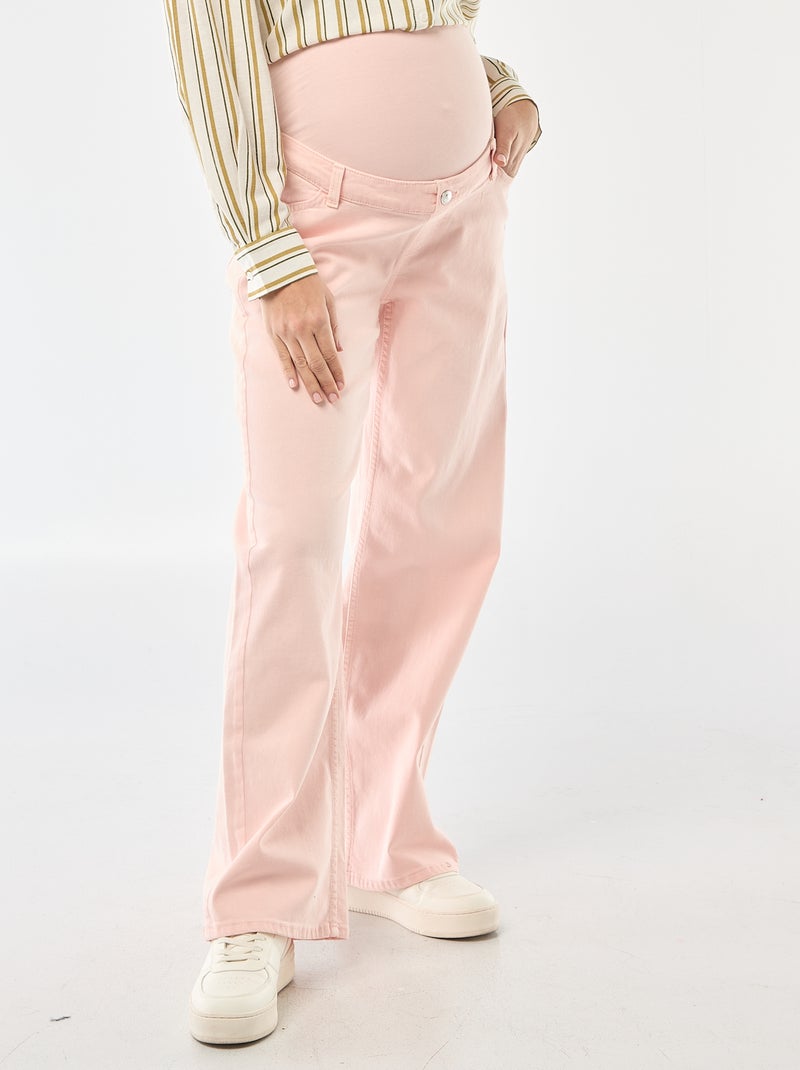 Wide leg-zwangerschapsbroek Rose - Kiabi
