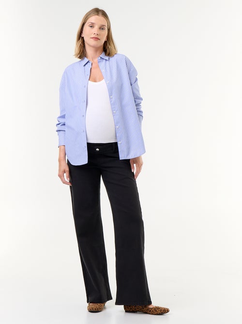 Wide leg-zwangerschapsbroek - Kiabi Wide leg-zwangerschapsbroek - Kiabi