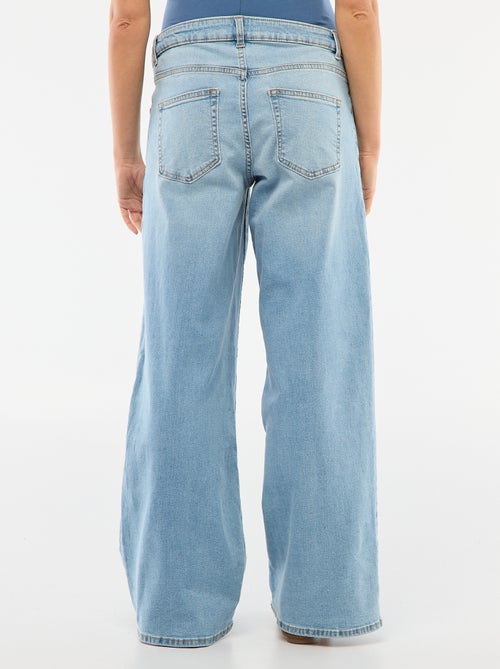 Wide leg zwangerschapsjeans - Kiabi