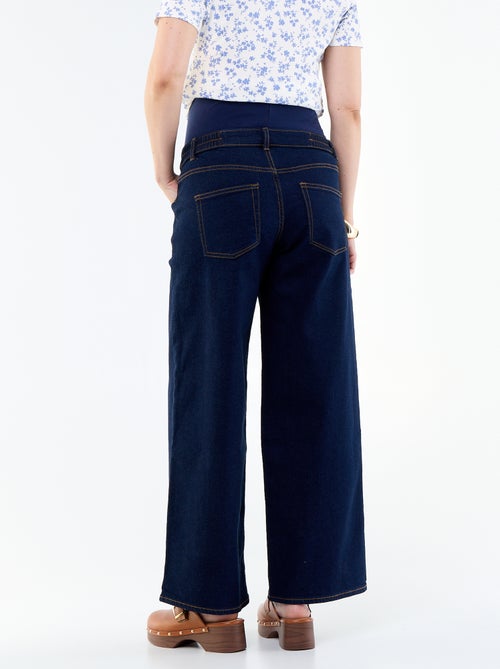 Wide leg zwangerschapsjeans - Kiabi Wide leg zwangerschapsjeans - Kiabi