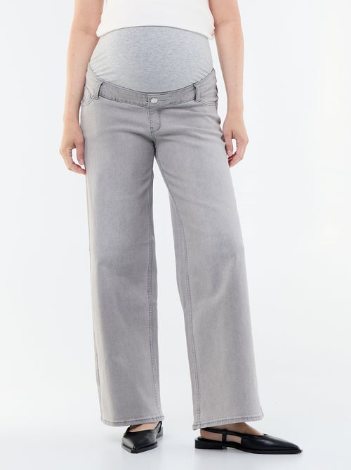 Wide leg zwangerschapsjeans - Kiabi