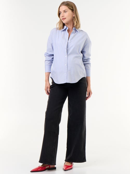 Wide leg zwangerschapsjeans - Kiabi