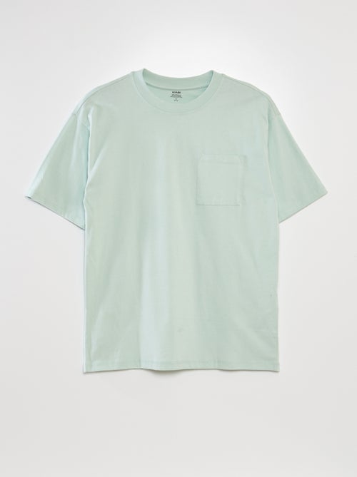 Wijd, effen T-shirt - Kiabi