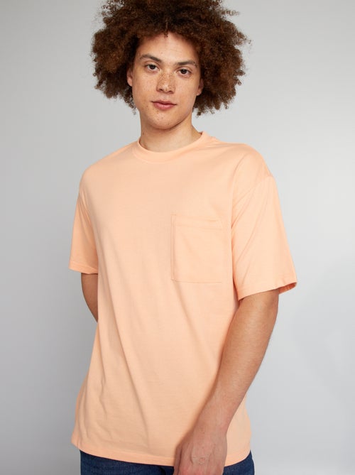 Wijd, effen T-shirt - Kiabi