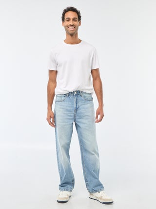 Wijd model / relaxed fit jeans met 5 zakken