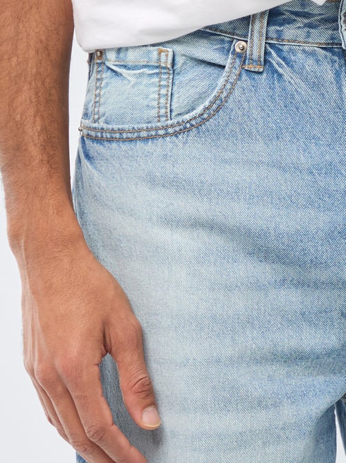 Wijd model / relaxed fit jeans met 5 zakken - Kiabi