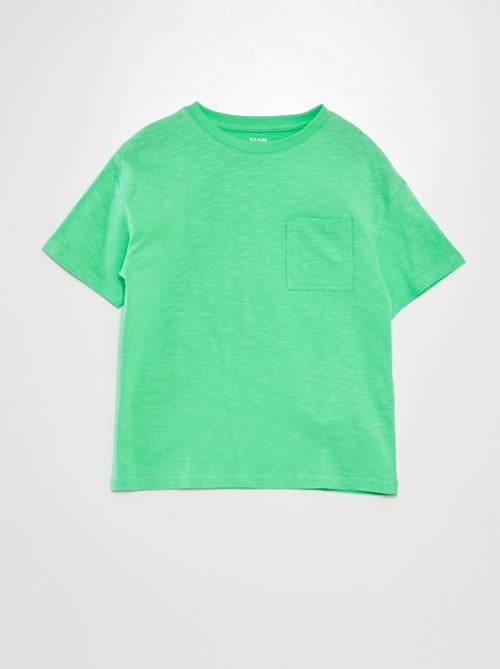 Wijd T-shirt met ronde hals - Kiabi