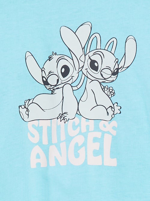 Wijd T-shirt met Stitch-print - Kiabi