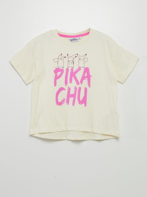 Wijd T-shirt 'Pikachu' - Kiabi