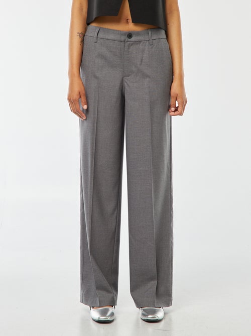 Wijde bandplooibroek - Kiabi