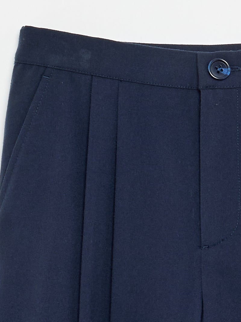 Wijde broek Blauw - Kiabi