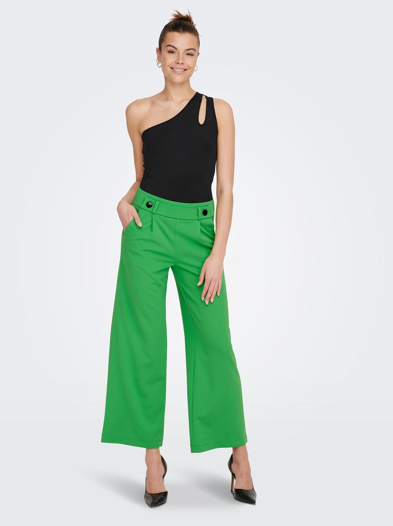 Wijde broek 'JDY' GROEN - Kiabi