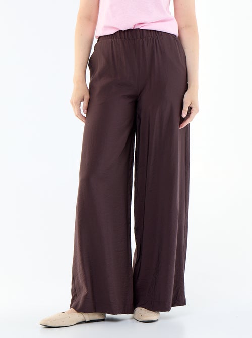 Wijde broek met 2 zakken - Kiabi