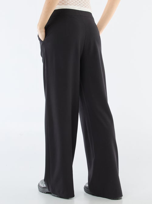 Wijde broek met boxer tailleband - Kiabi