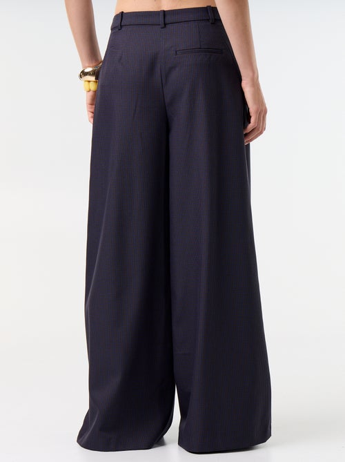 Wijde broek met hoge taille - Kiabi Wijde broek met hoge taille - Kiabi