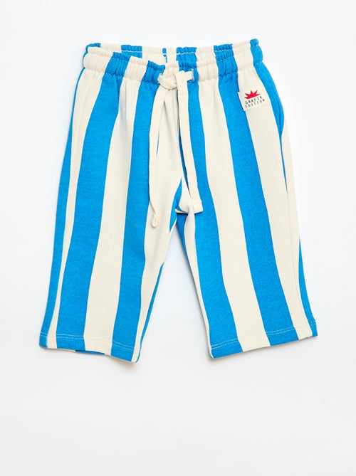 Wijde broek met motief - Kiabi