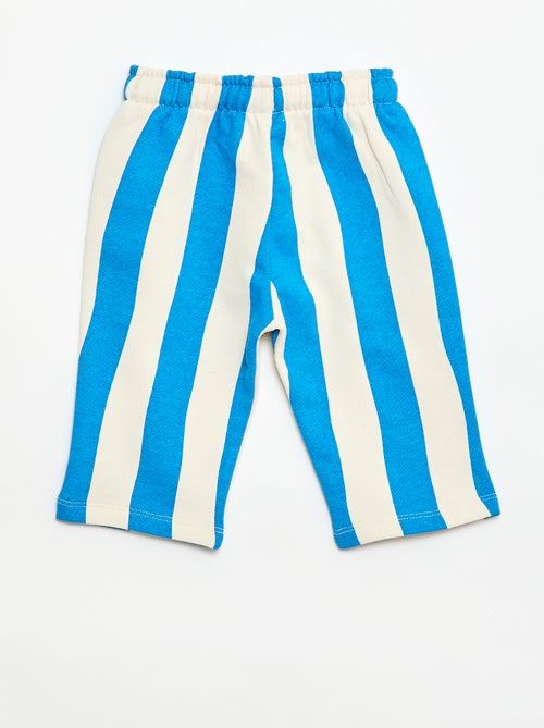 Wijde broek met motief - Kiabi