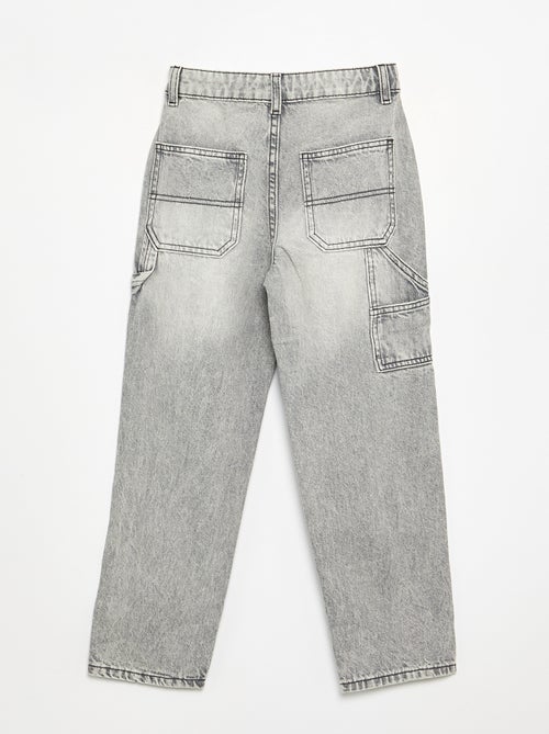 Wijde carpenterjeans - Kiabi