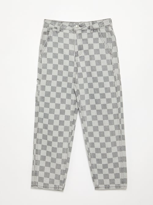 Wijde carpenterjeans - Kiabi