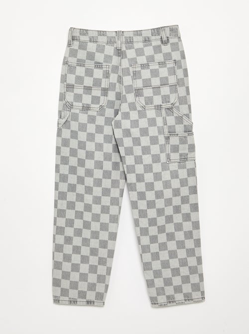Wijde carpenterjeans - Kiabi