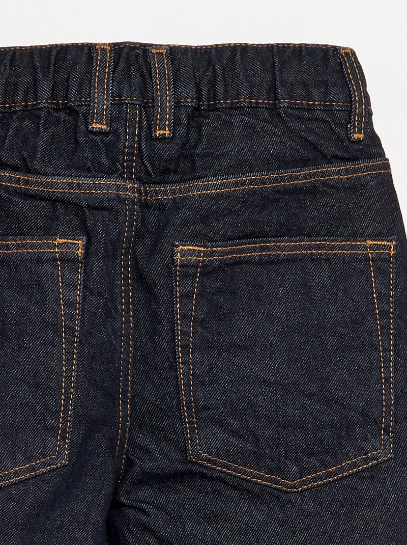 Wijde denim broek Blauw - Kiabi