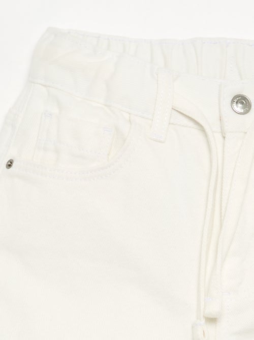 Wijde denim broek - Kiabi Wijde denim broek - Kiabi