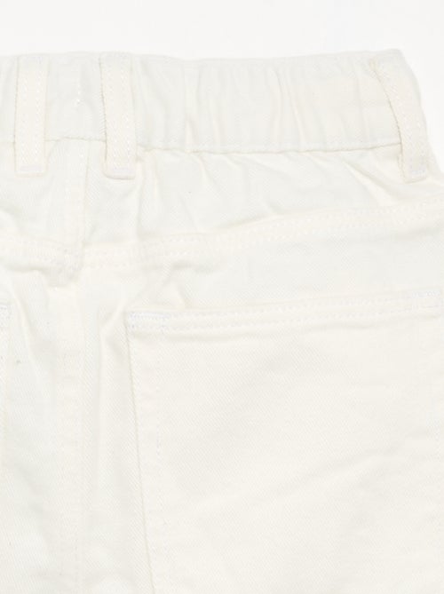 Wijde denim broek - Kiabi Wijde denim broek - Kiabi
