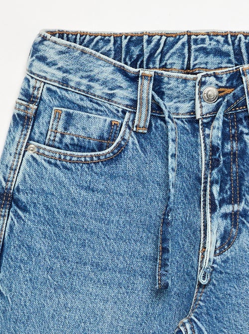 Wijde denim broek - Kiabi