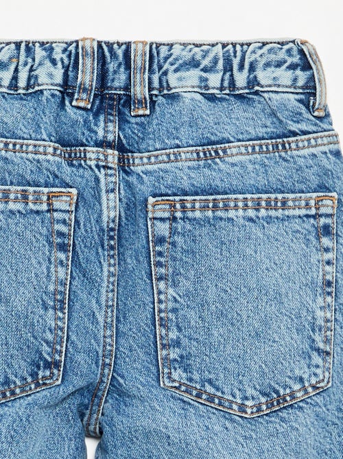 Wijde denim broek - Kiabi