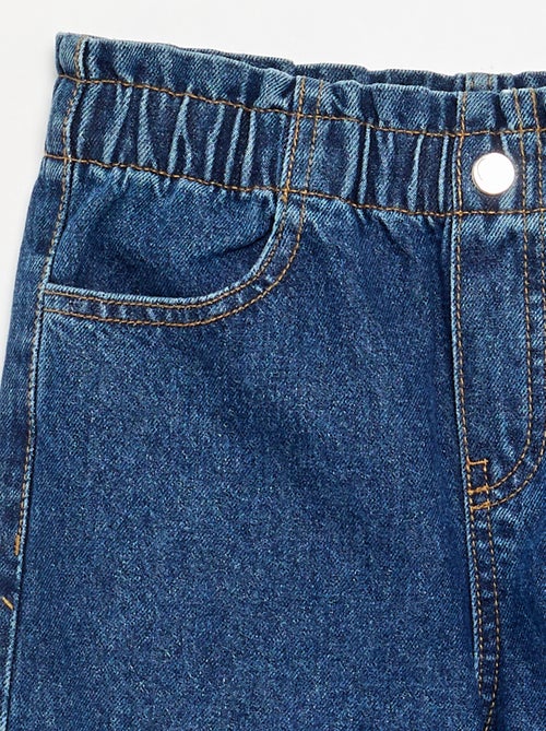 Wijde denim broek - Kiabi