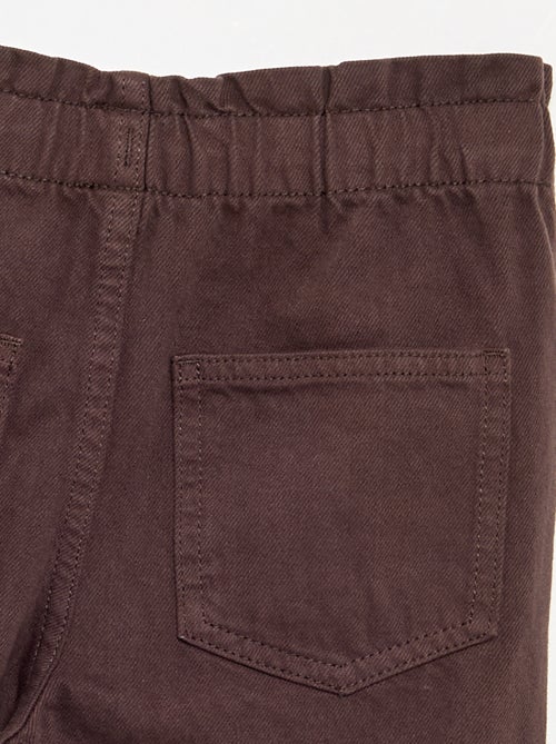 Wijde denim broek - Kiabi