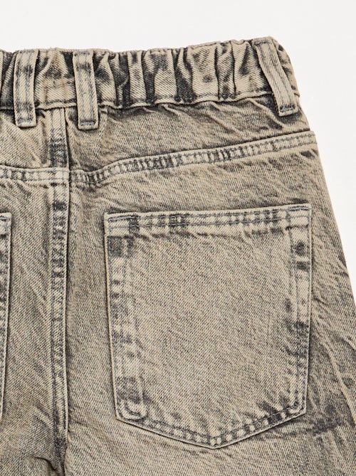 Wijde denim broek - Kiabi