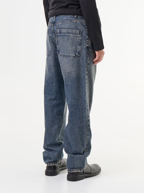Wijde denim met 5 zakken - Kiabi