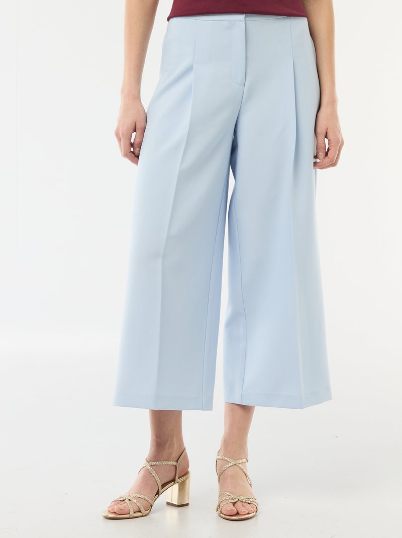 Wijde feestbroek Blauw - Kiabi