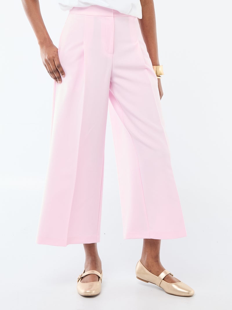 Wijde feestbroek Rose - Kiabi