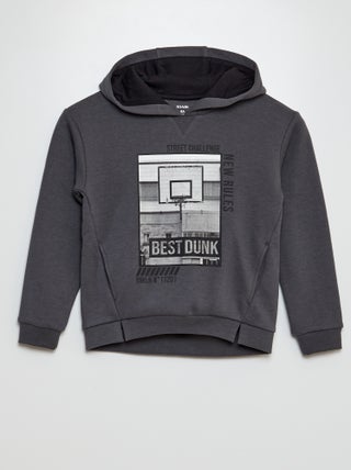 Wijde hoodie