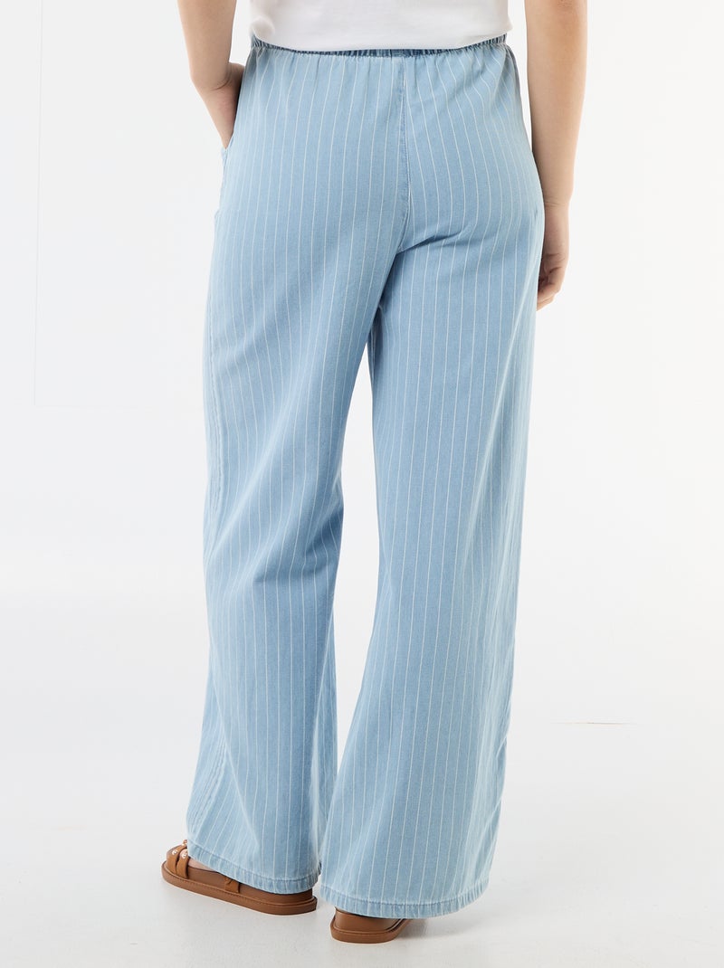 Wijde jeans Blauw - Kiabi