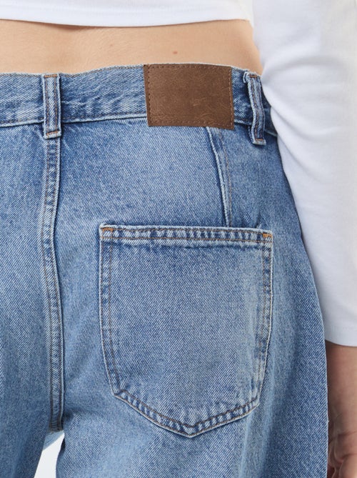 Wijde jeans in bollend model - Kiabi