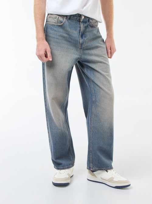 Wijde jeans met 5 zakken | baggymodel - Kiabi