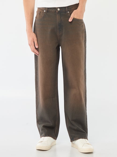 Wijde jeans met 5 zakken | baggymodel - Kiabi Wijde jeans met 5 zakken | baggymodel - Kiabi