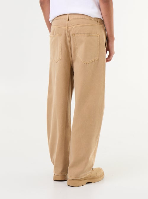 Wijde jeans met 5 zakken - Kiabi Wijde jeans met 5 zakken - Kiabi